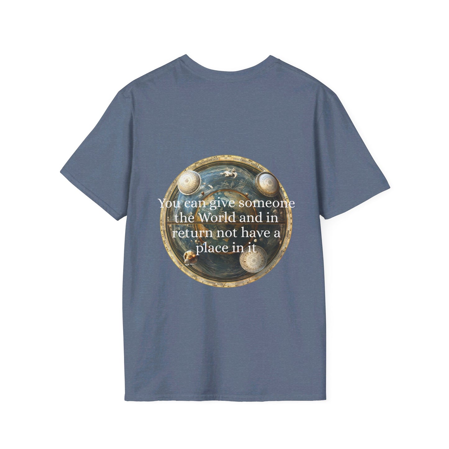 The World, But Not a Place: Thoughtful Reflections Tee