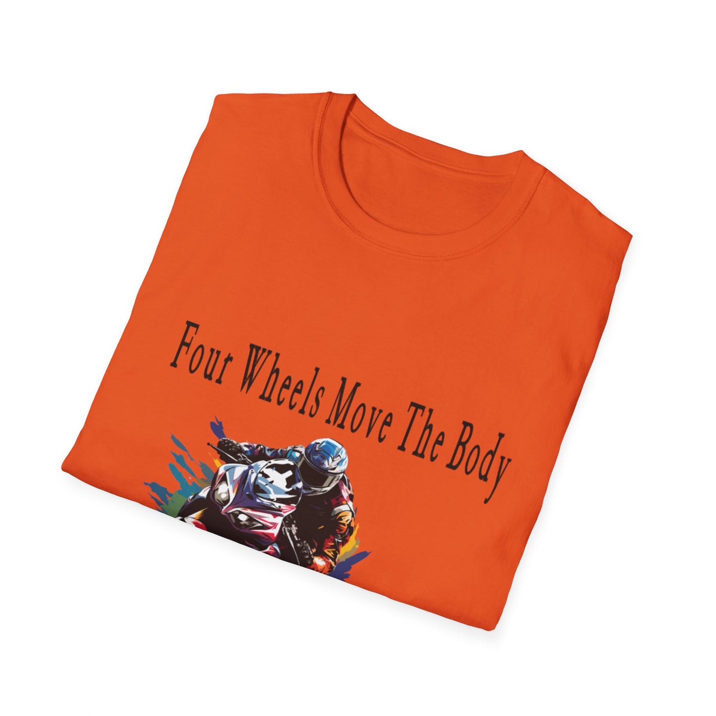 Motorcycle Riding Softstyle T-Shirt, Street bike inspired