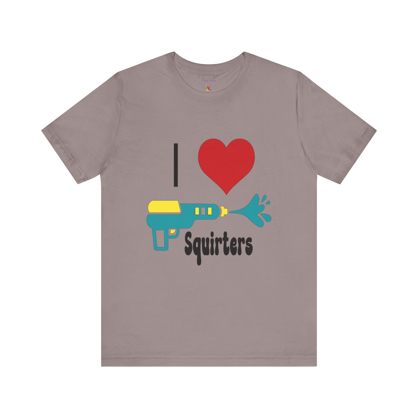Funny Squirt Gun Joke Tee, Humorous Water Pistol T-Shirt, Prank Unisex Top, Hilarious Graphic Shirt, Sarcastic Men's Tshirt