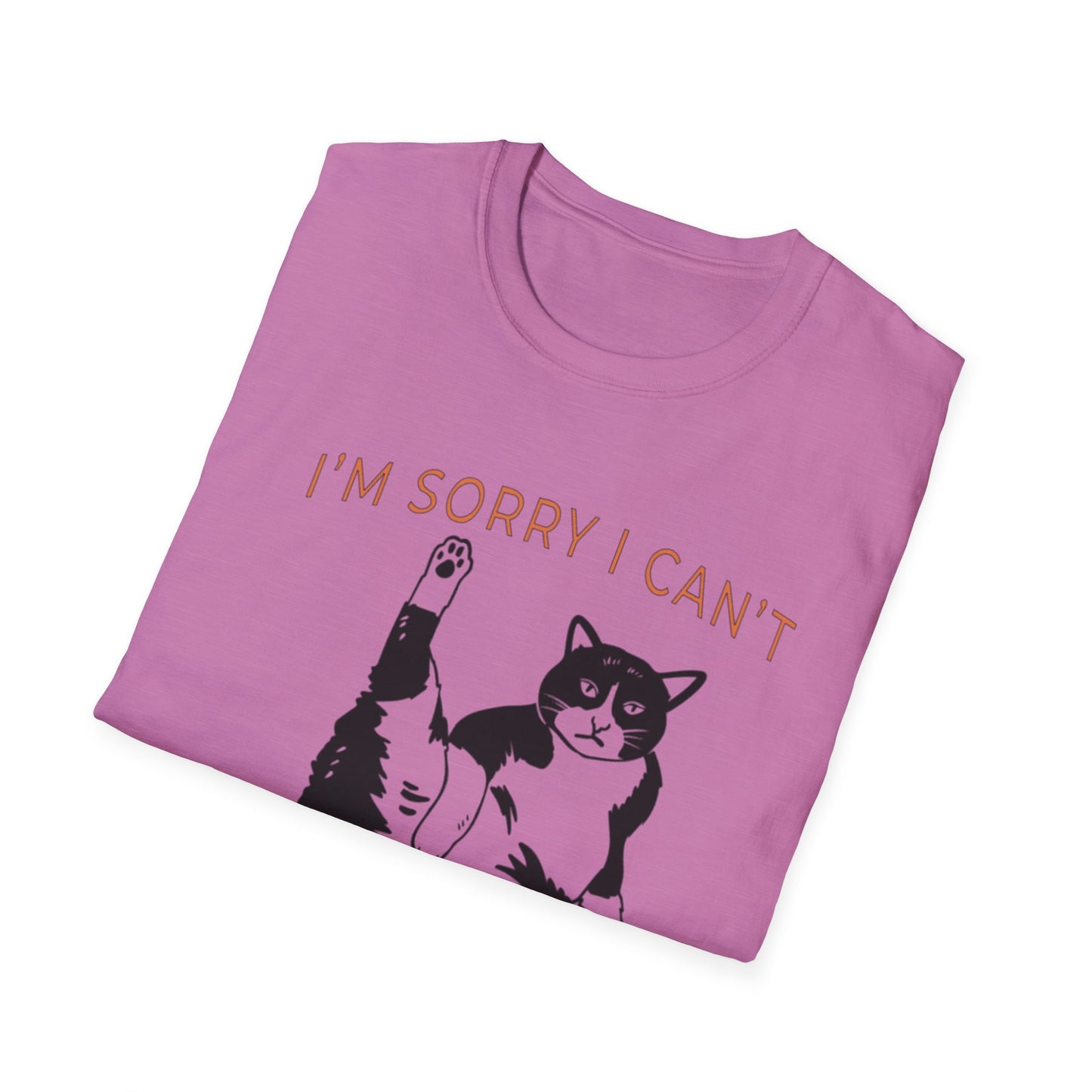 Cat Tee, Plans t-shirt, cat being busy shirt