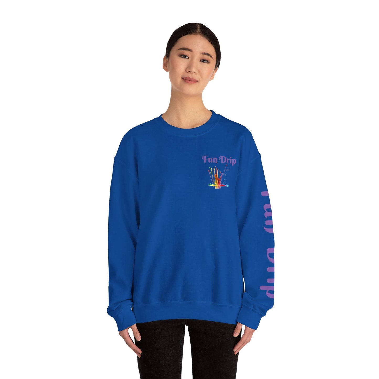 Growing and learning, walking away, Inspirational sweatshirt