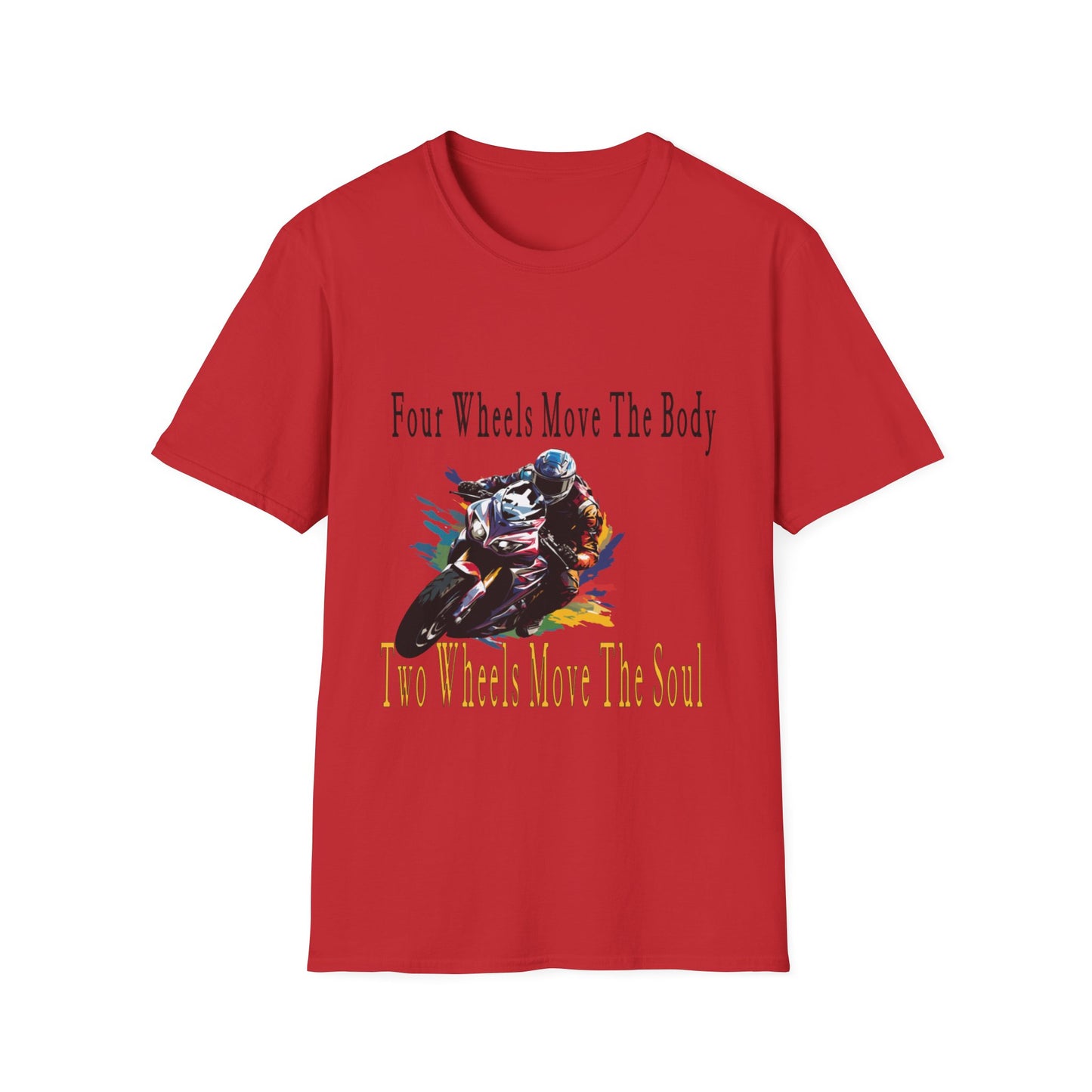 Motorcycle Riding Softstyle T-Shirt, Street bike inspired