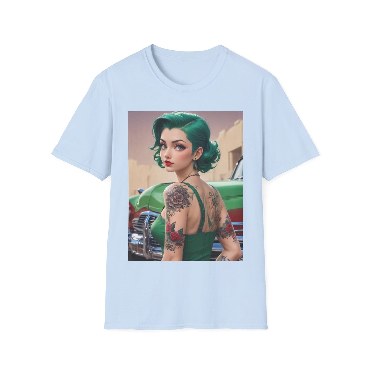 AI inspired Anime t-shirt, Anime Tee