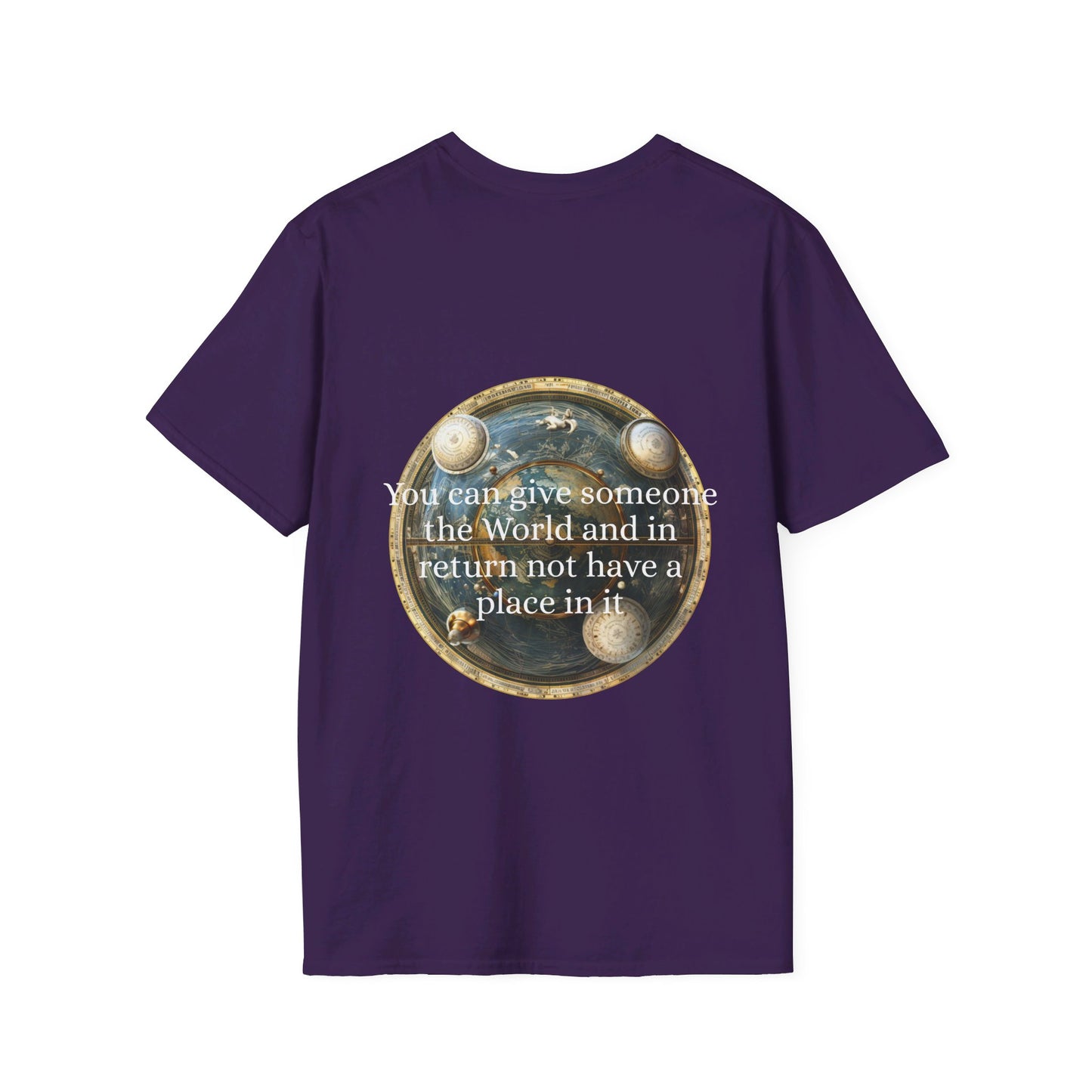 The World, But Not a Place: Thoughtful Reflections Tee