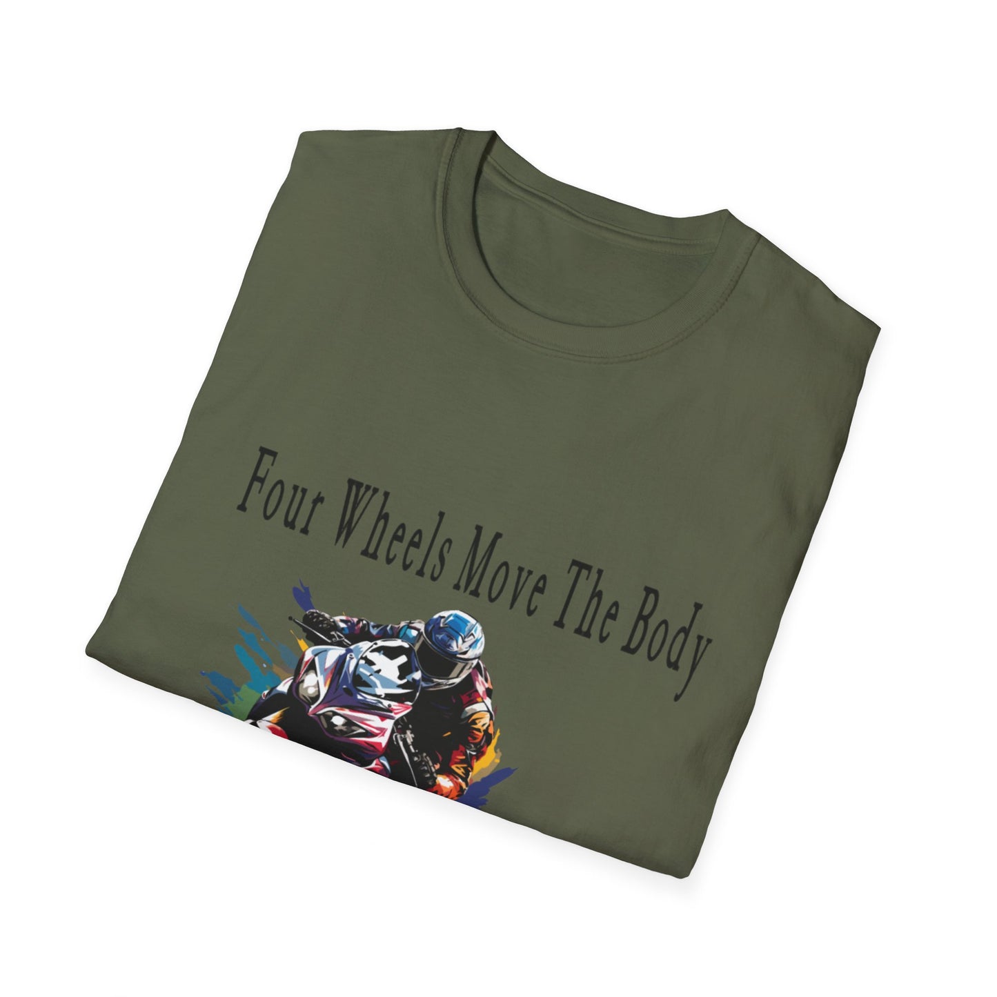 Motorcycle Riding Softstyle T-Shirt, Street bike inspired