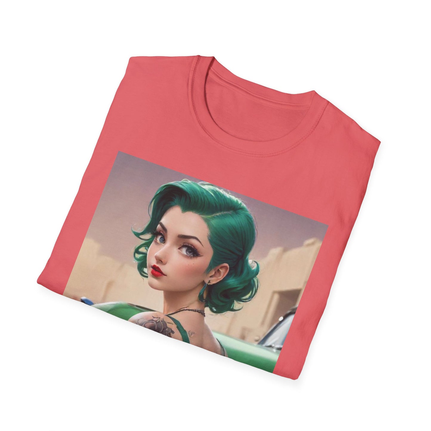 AI inspired Anime t-shirt, Anime Tee