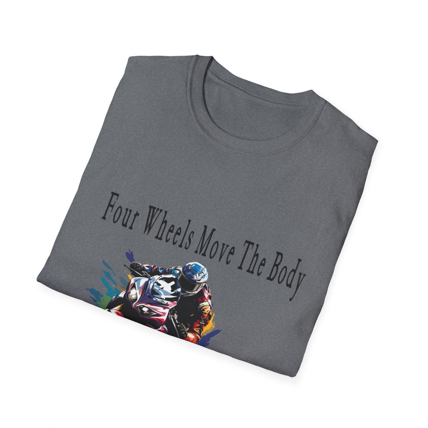 Motorcycle Riding Softstyle T-Shirt, Street bike inspired