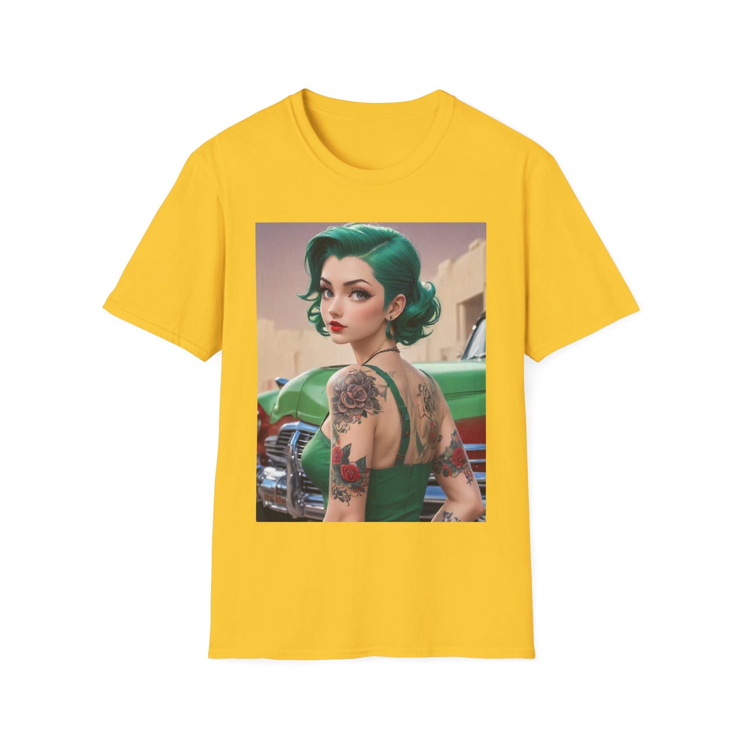 AI inspired Anime t-shirt, Anime Tee