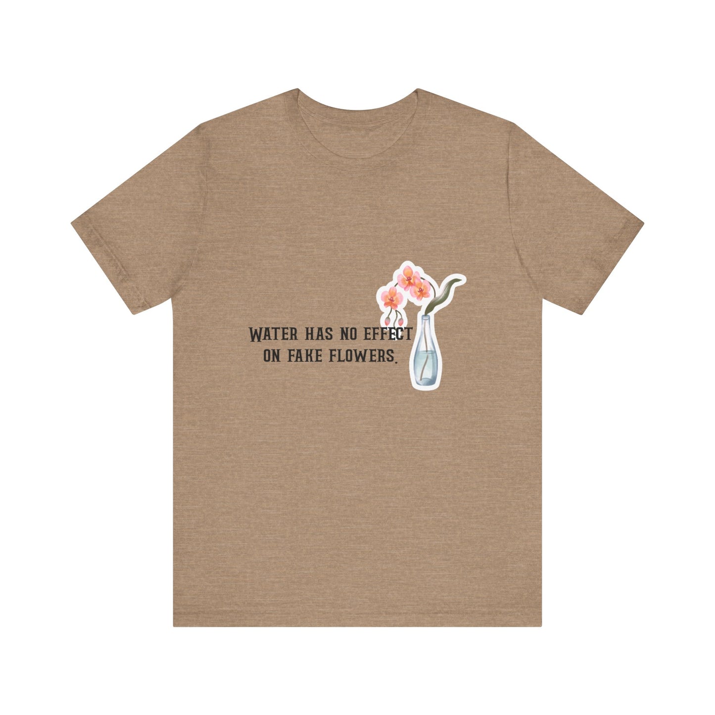Water and Flower, Fake People, humor and witty