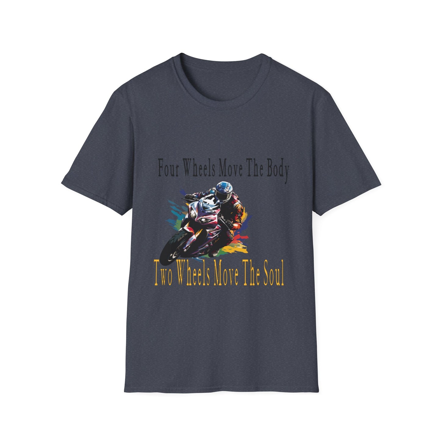 Motorcycle Riding Softstyle T-Shirt, Street bike inspired