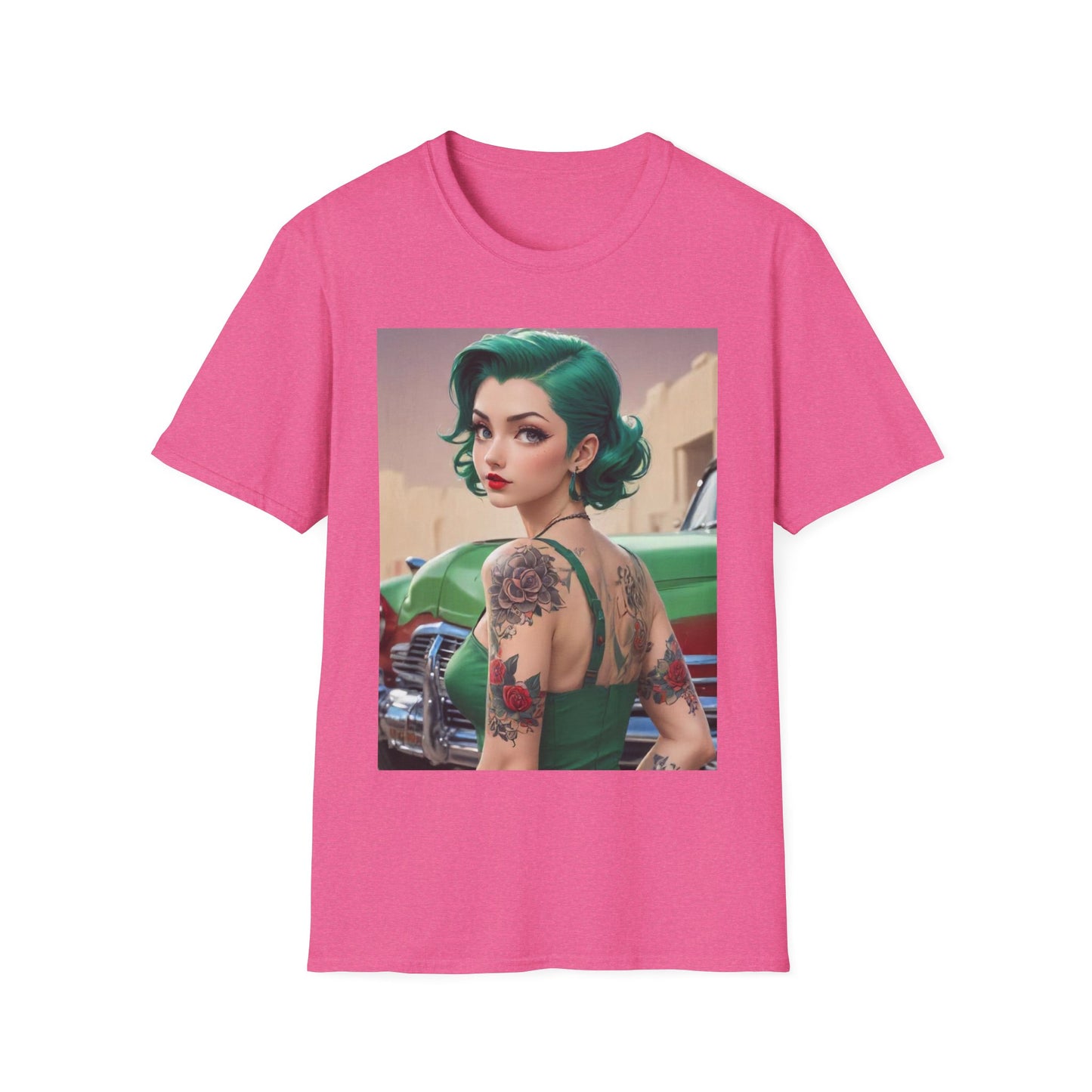 AI inspired Anime t-shirt, Anime Tee