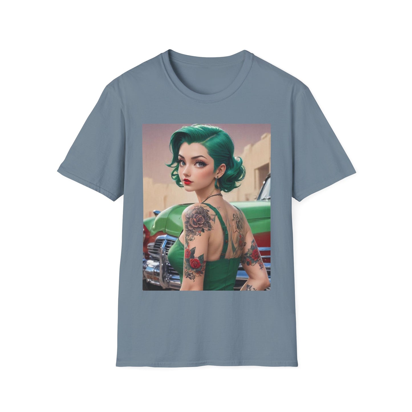 AI inspired Anime t-shirt, Anime Tee
