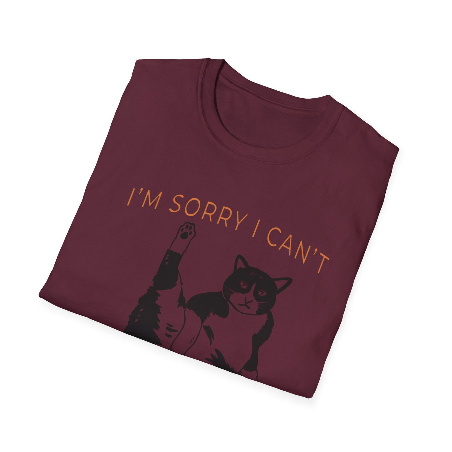 Cat Tee, Plans t-shirt, cat being busy shirt