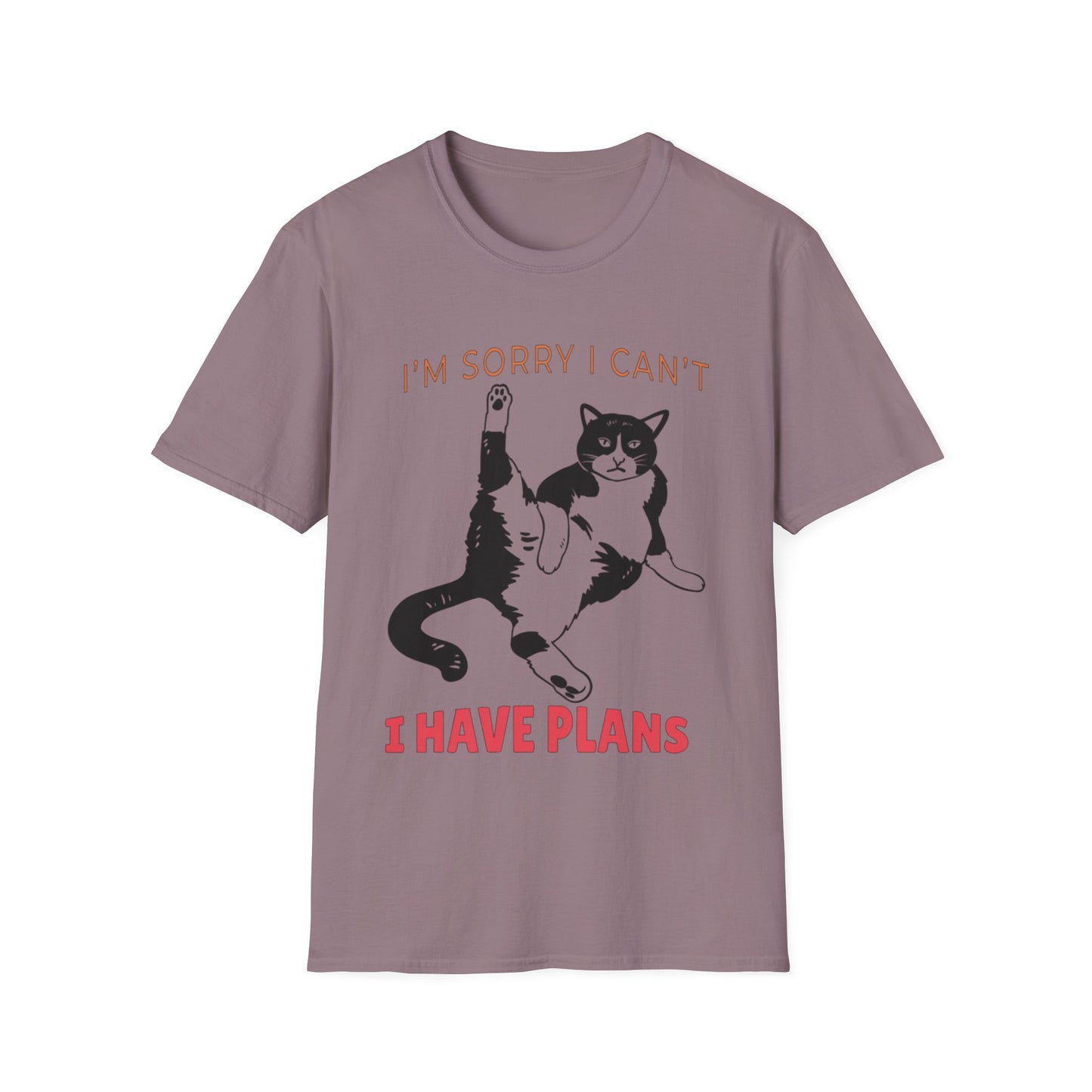 Cat Tee, Plans t-shirt, cat being busy shirt