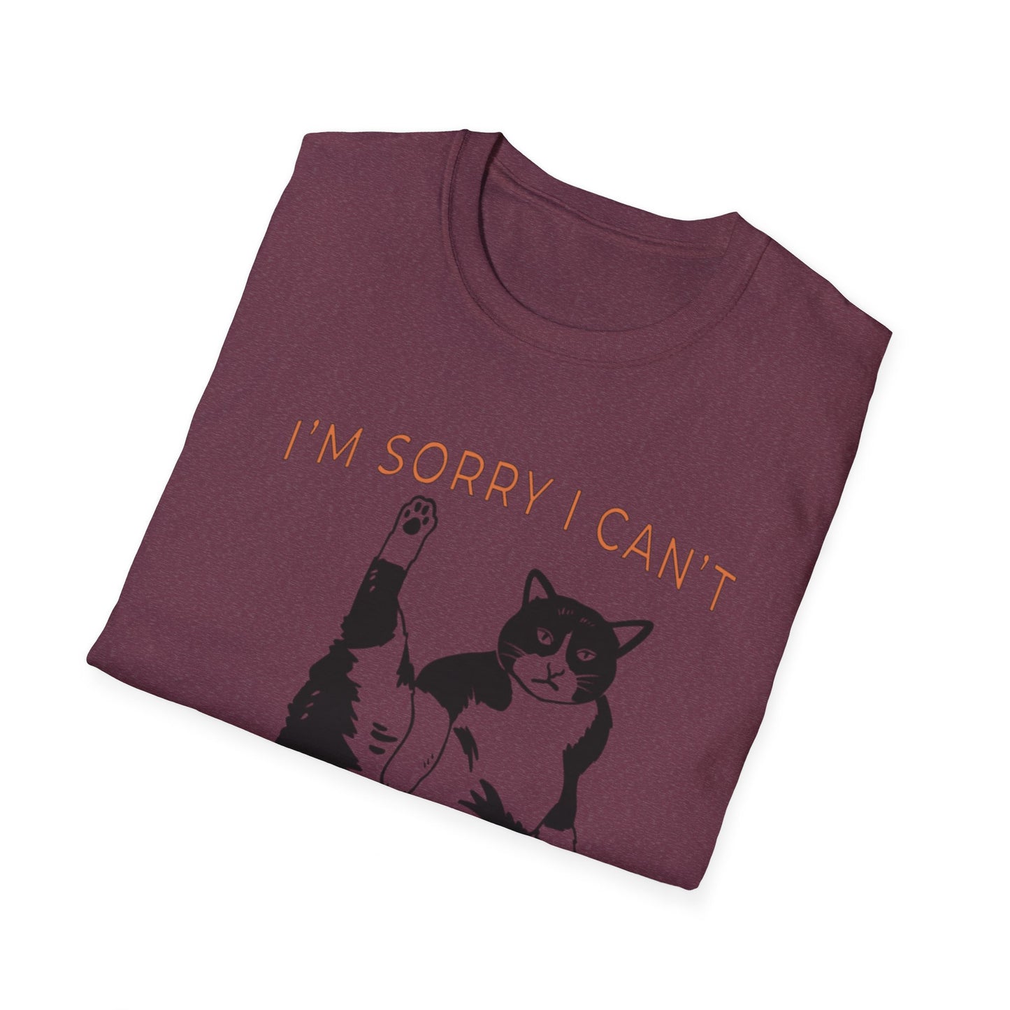 Cat Tee, Plans t-shirt, cat being busy shirt