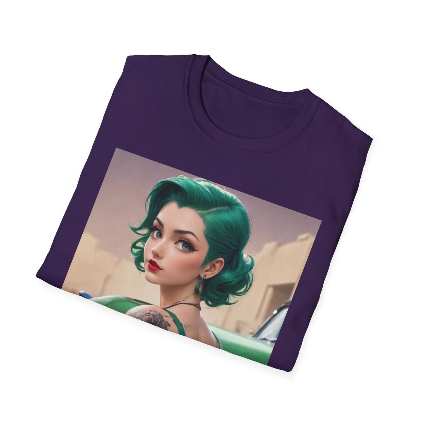 AI inspired Anime t-shirt, Anime Tee