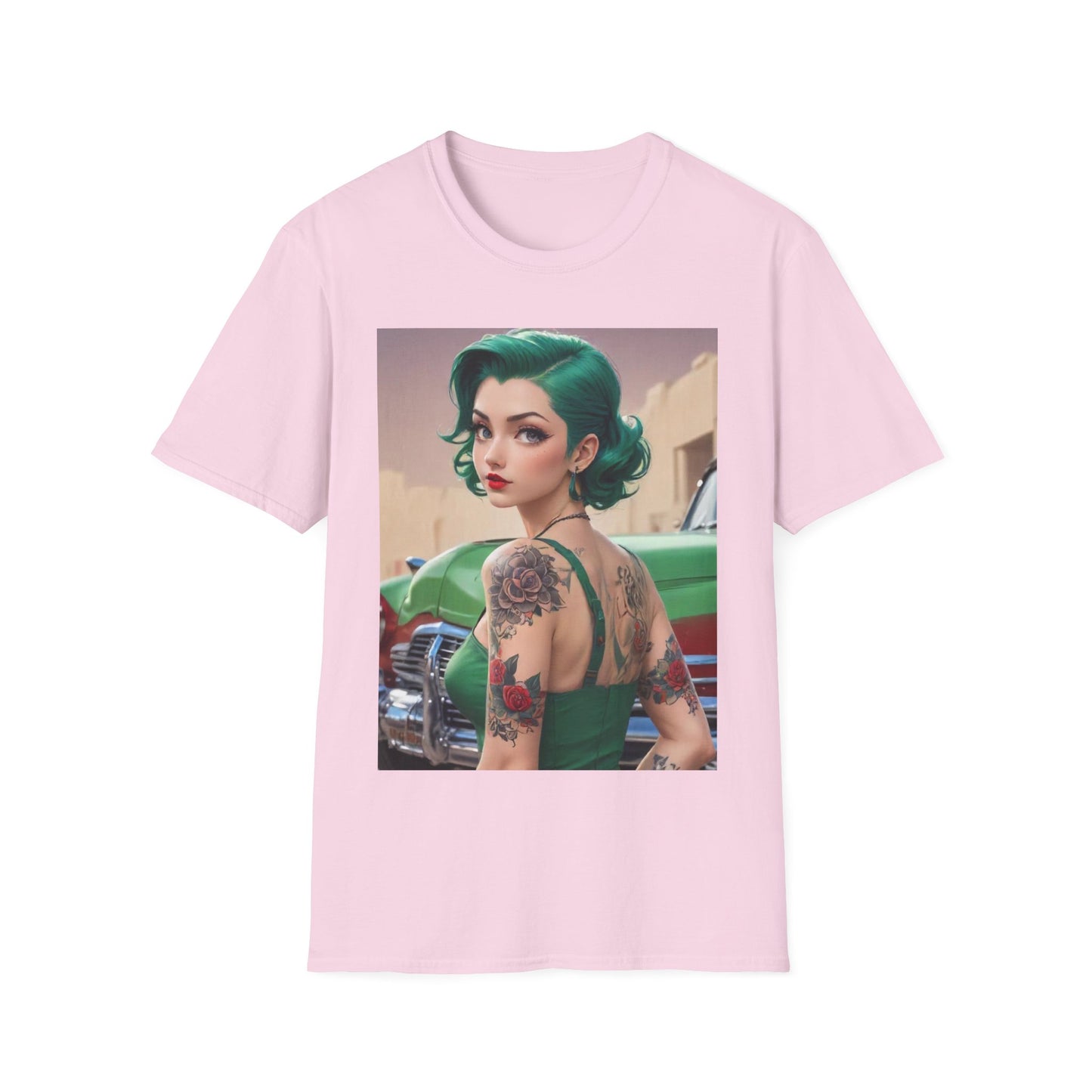 AI inspired Anime t-shirt, Anime Tee