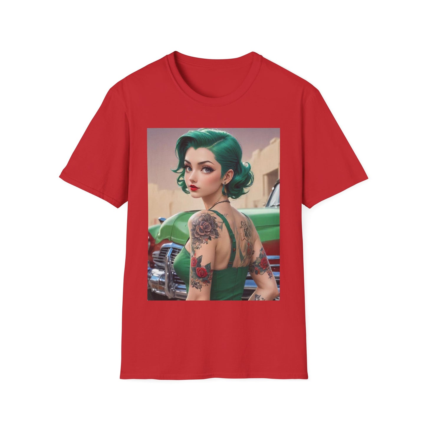 AI inspired Anime t-shirt, Anime Tee