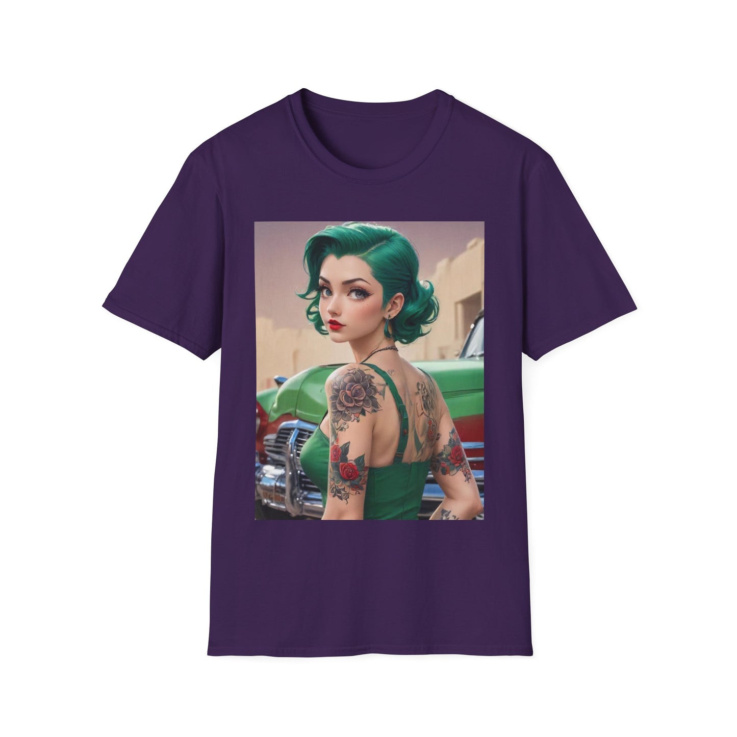 AI inspired Anime t-shirt, Anime Tee