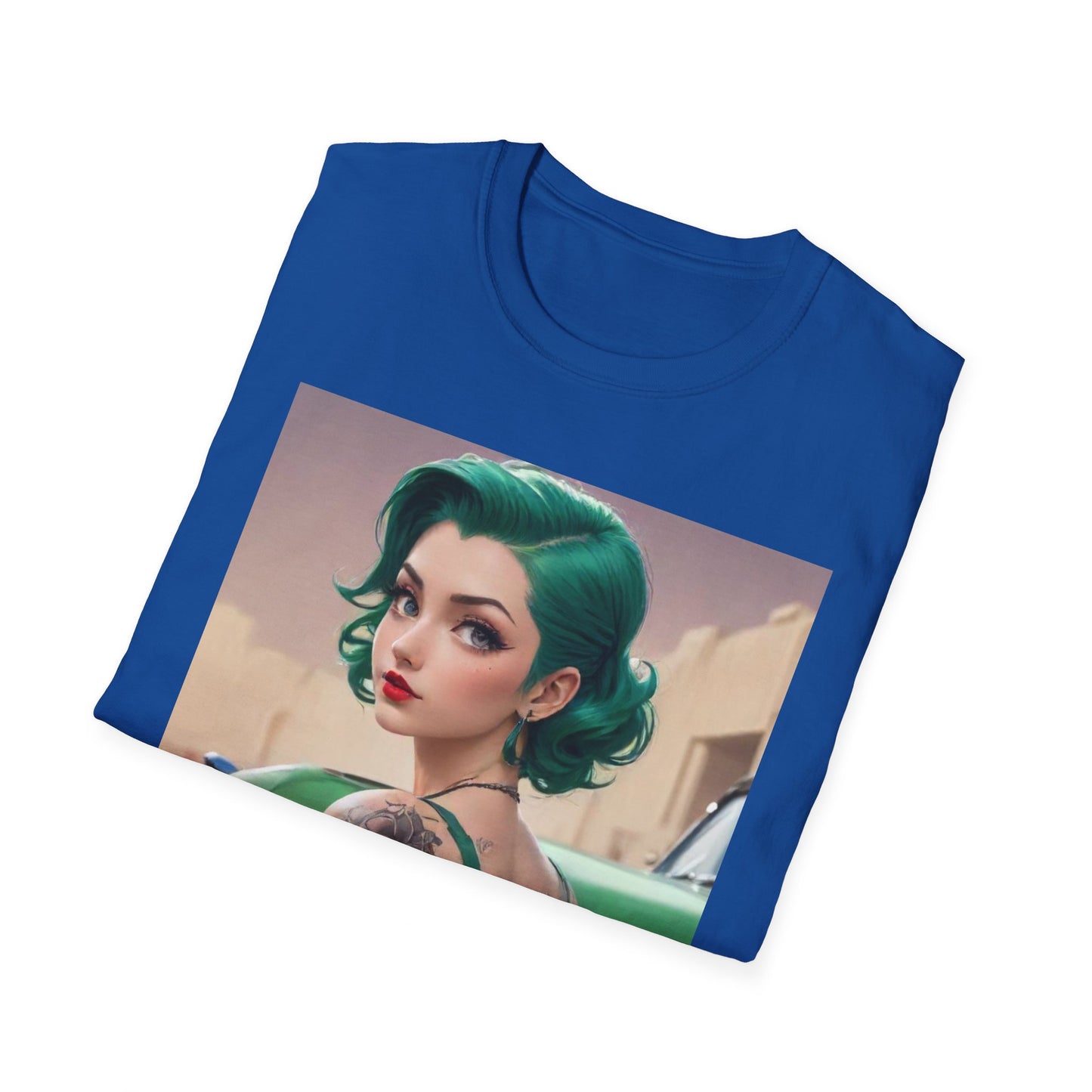 AI inspired Anime t-shirt, Anime Tee