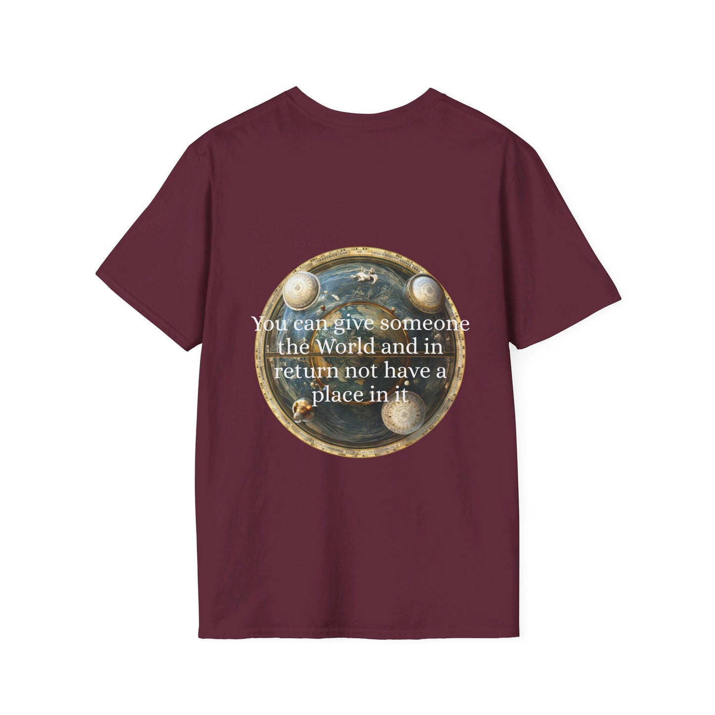 The World, But Not a Place: Thoughtful Reflections Tee