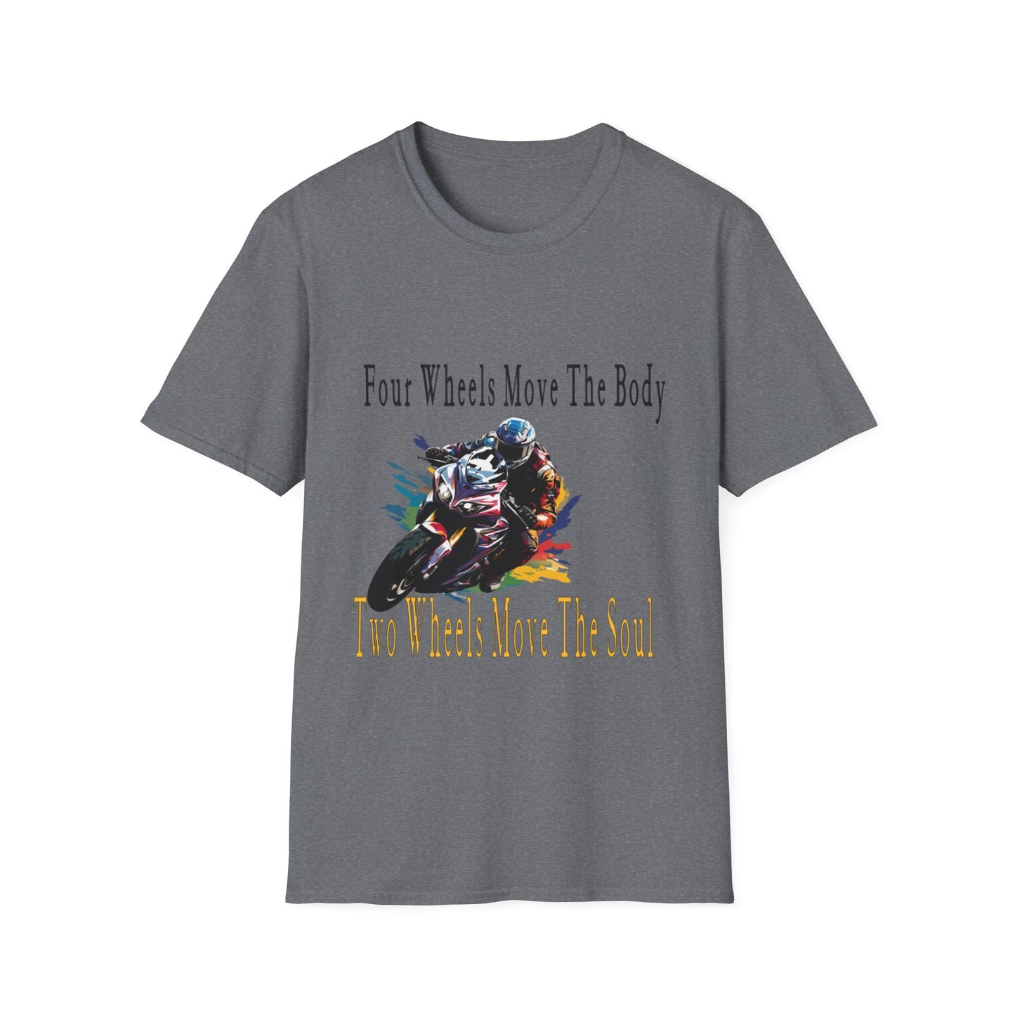 Motorcycle Riding Softstyle T-Shirt, Street bike inspired