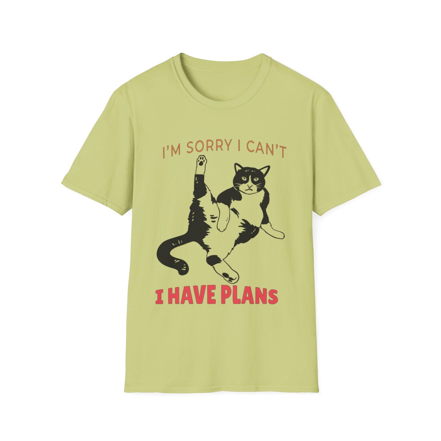 Cat Tee, Plans t-shirt, cat being busy shirt