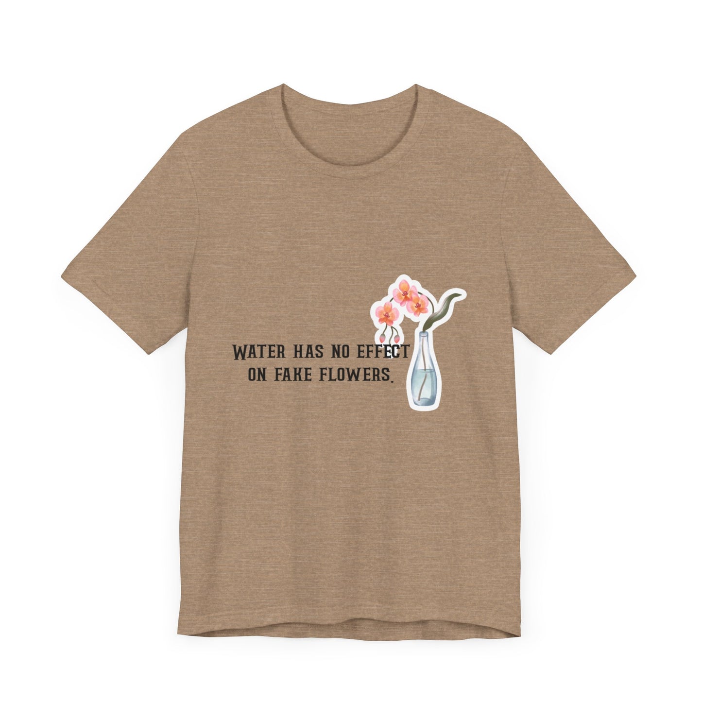 Water and Flower, Fake People, humor and witty
