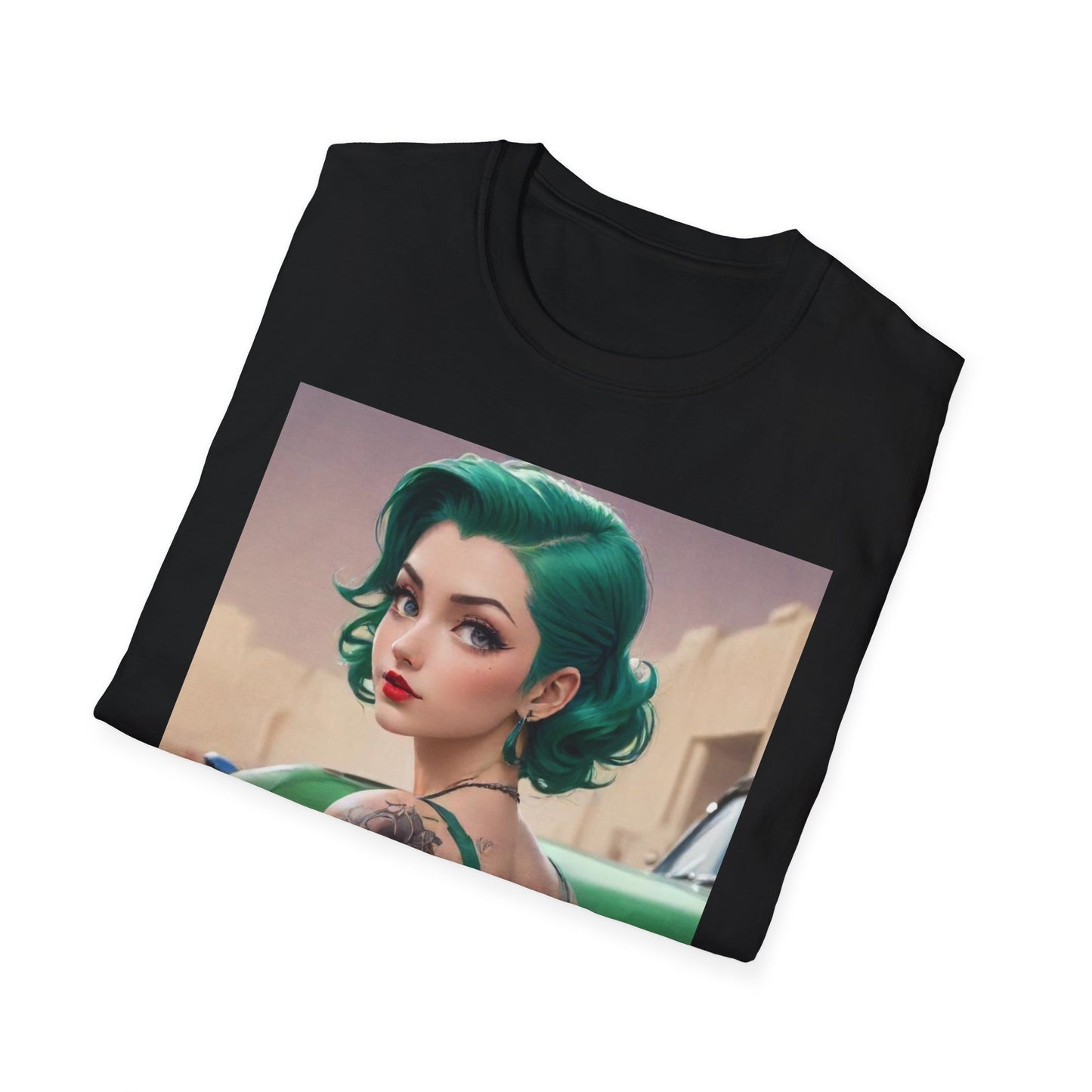 AI inspired Anime t-shirt, Anime Tee