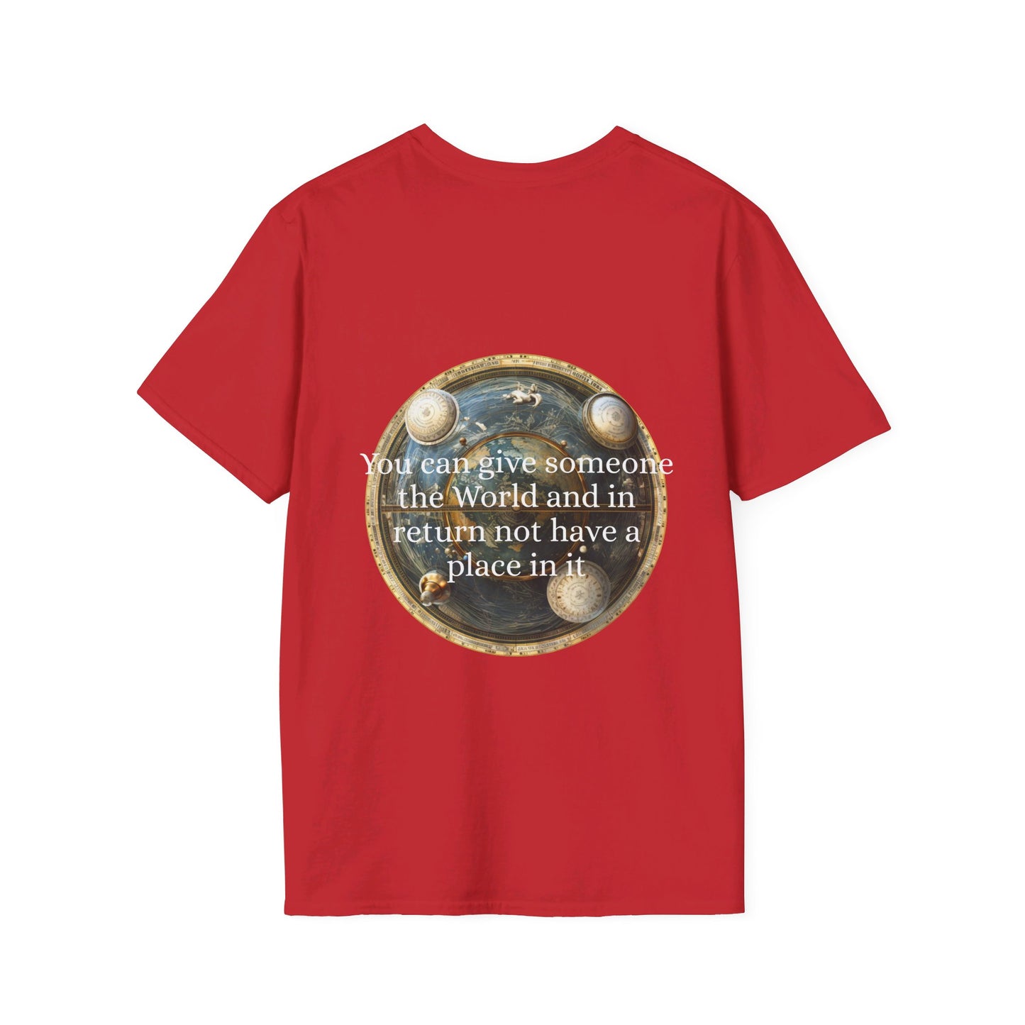 The World, But Not a Place: Thoughtful Reflections Tee