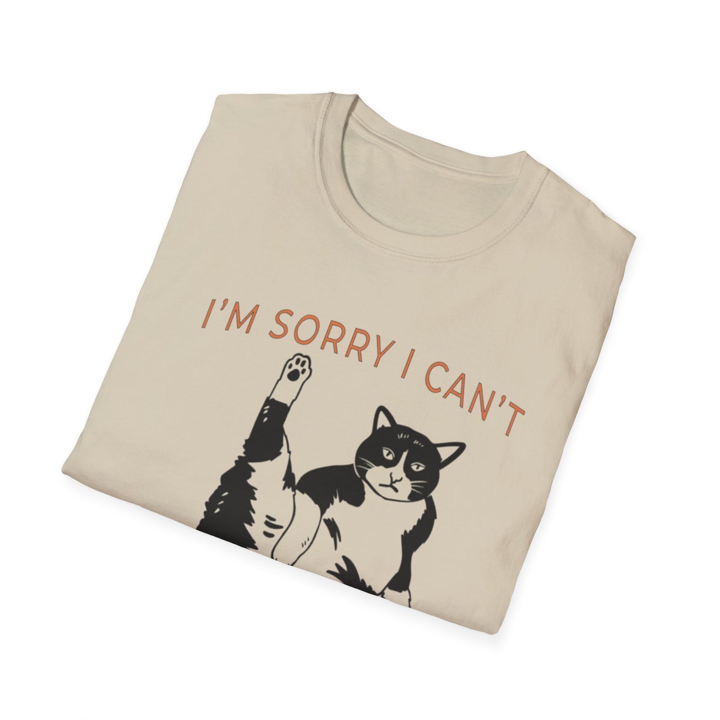 Cat Tee, Plans t-shirt, cat being busy shirt