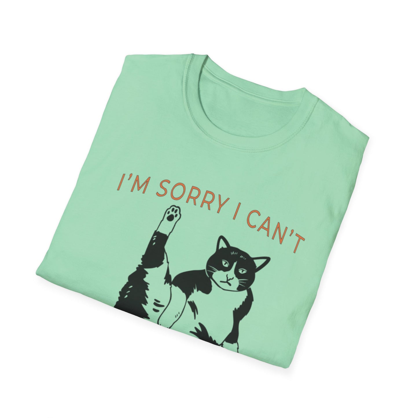 Cat Tee, Plans t-shirt, cat being busy shirt