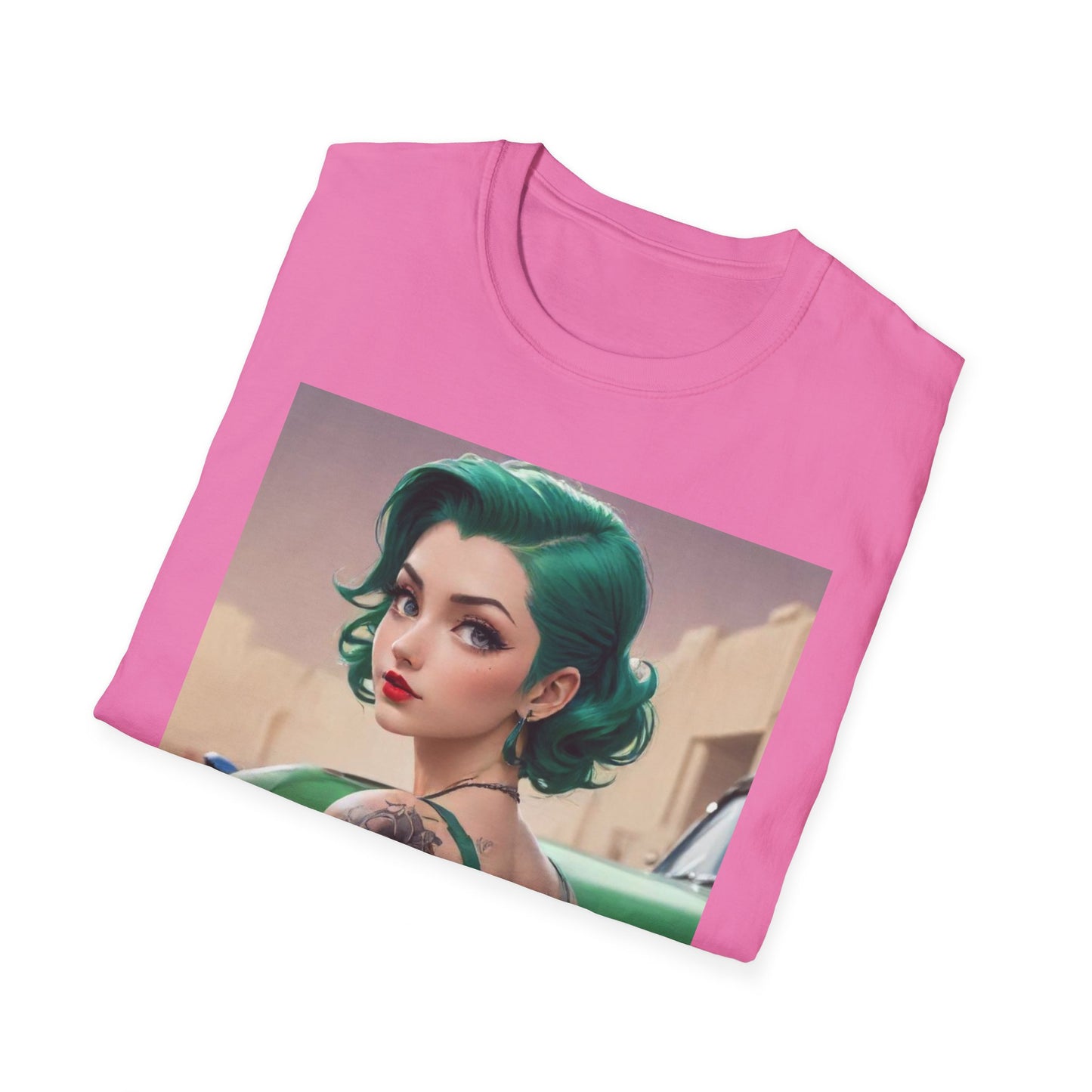 AI inspired Anime t-shirt, Anime Tee
