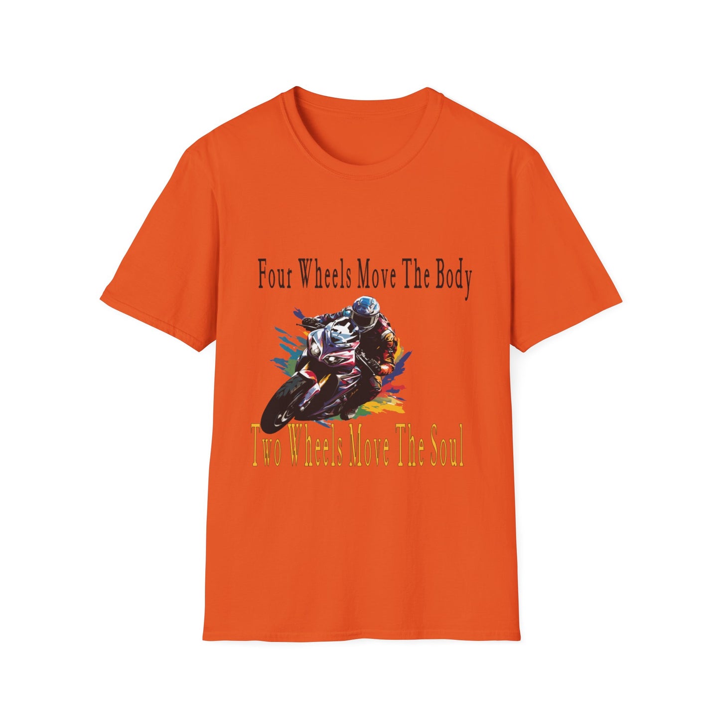 Motorcycle Riding Softstyle T-Shirt, Street bike inspired