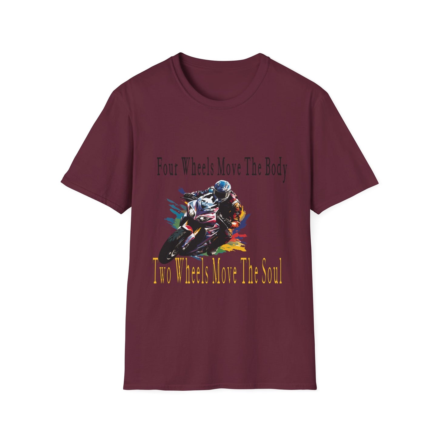 Motorcycle Riding Softstyle T-Shirt, Street bike inspired