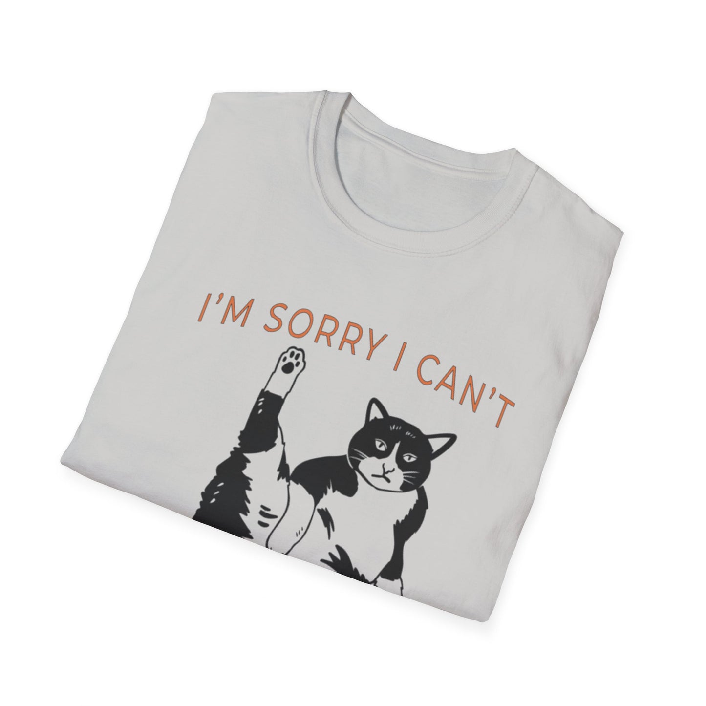 Cat Tee, Plans t-shirt, cat being busy shirt