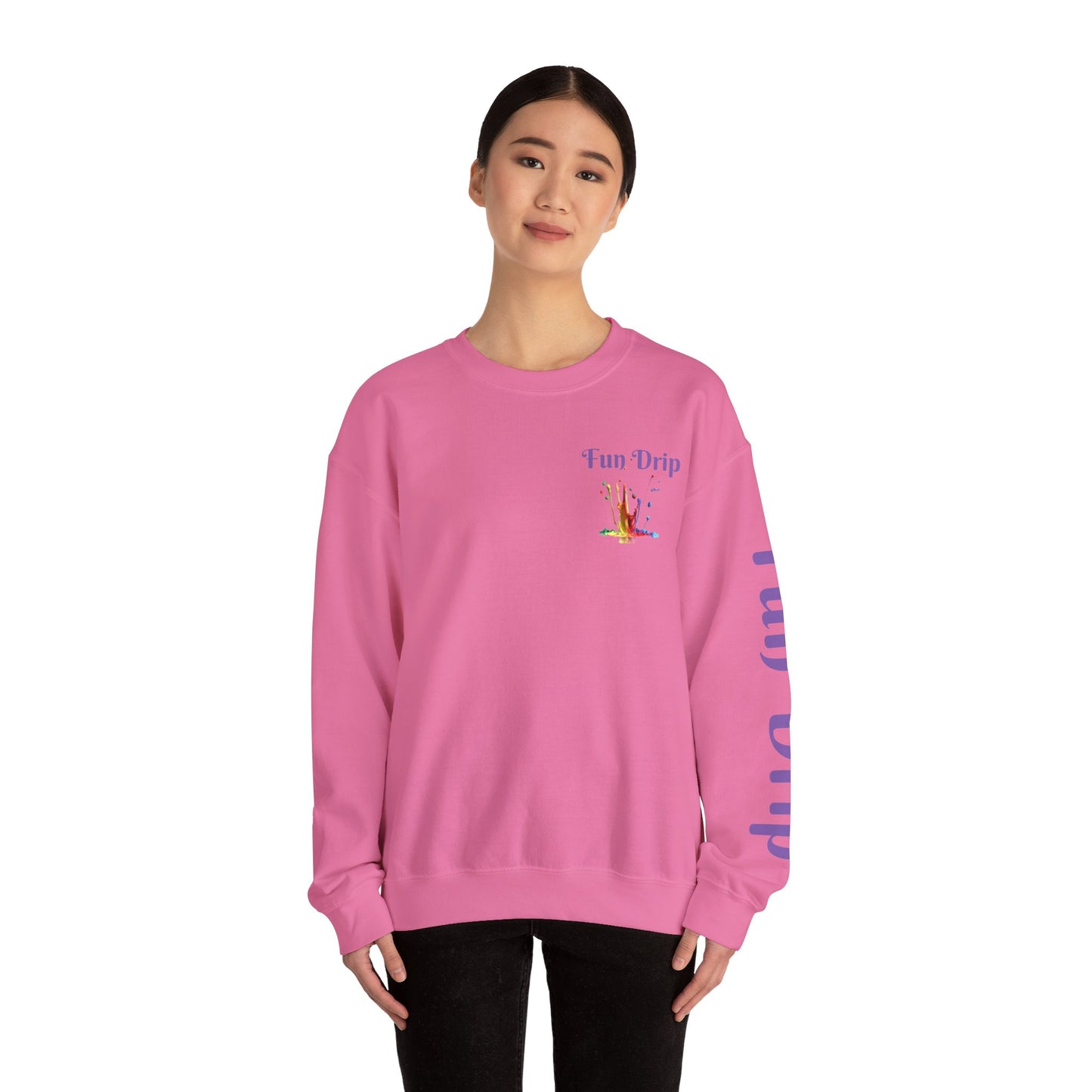 Growing and learning, walking away, Inspirational sweatshirt