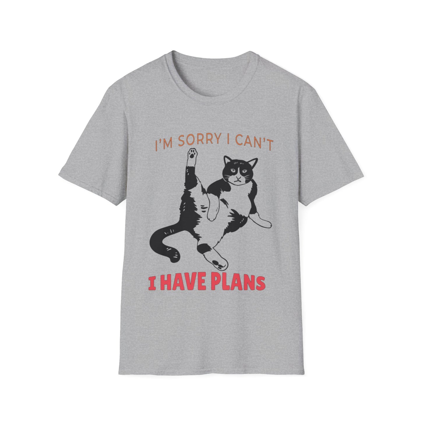 Cat Tee, Plans t-shirt, cat being busy shirt
