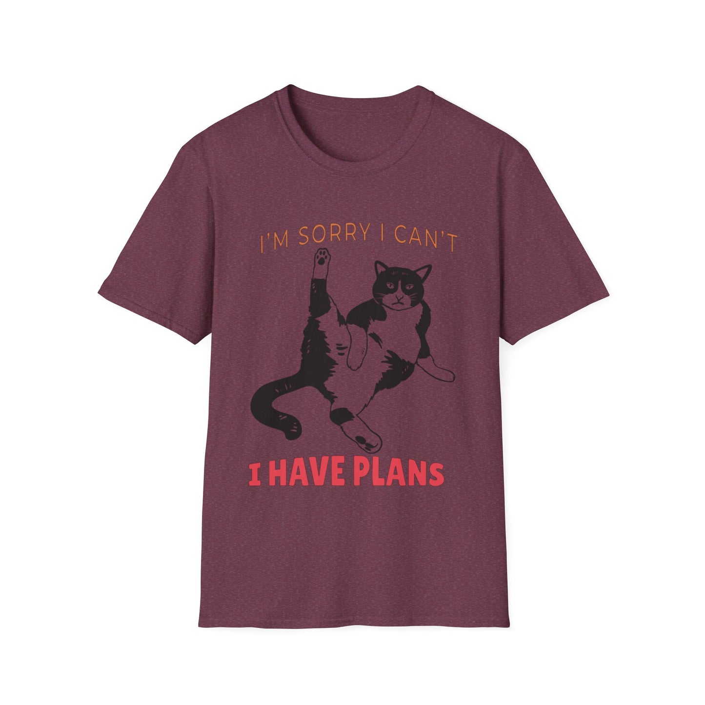 Cat Tee, Plans t-shirt, cat being busy shirt