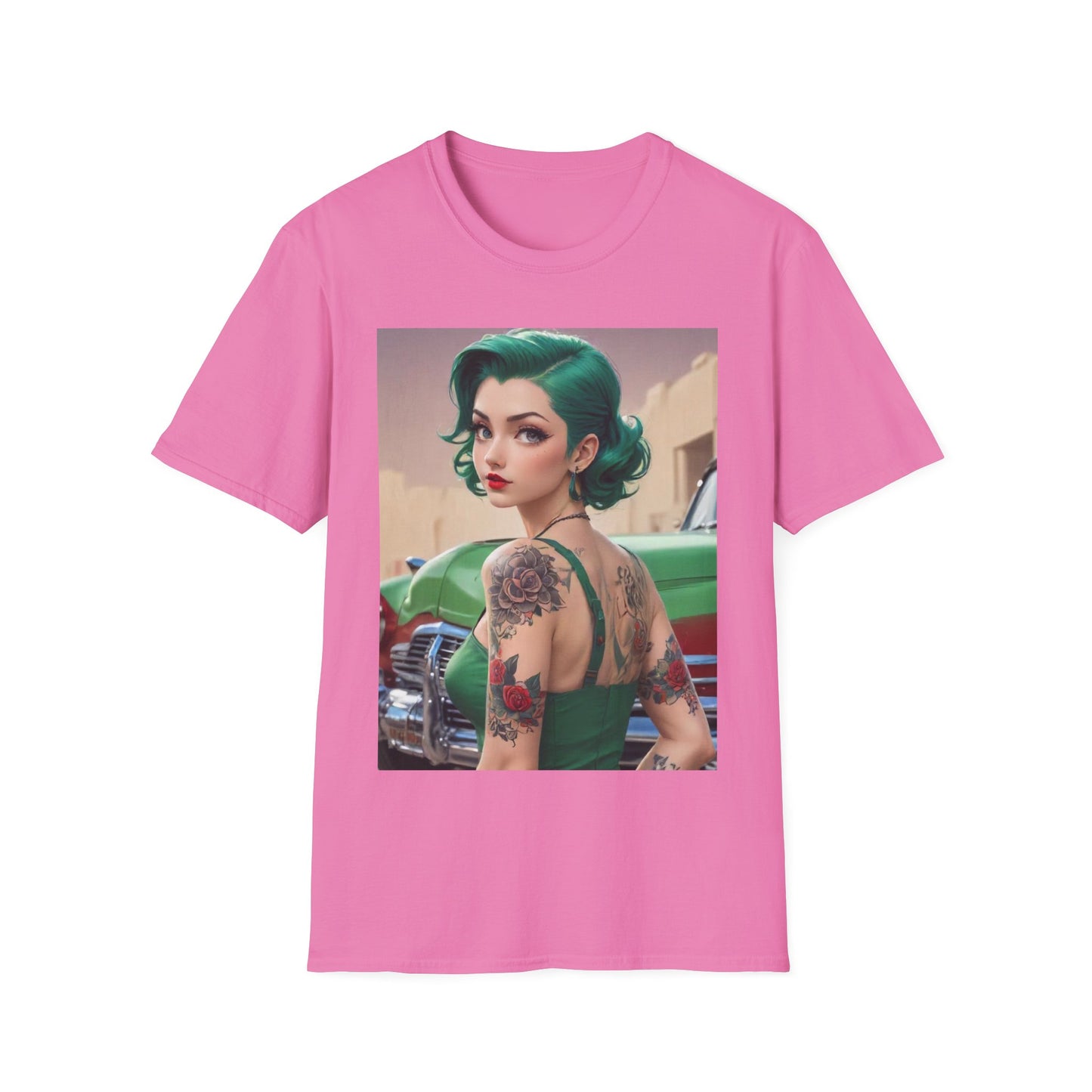 AI inspired Anime t-shirt, Anime Tee