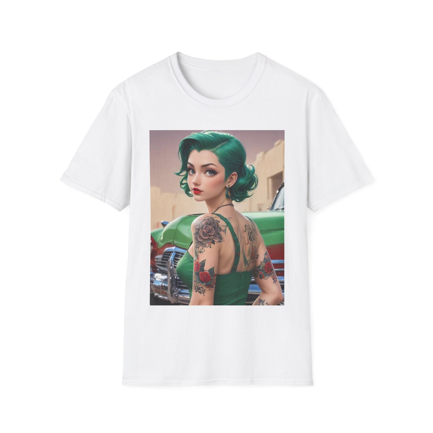 AI inspired Anime t-shirt, Anime Tee