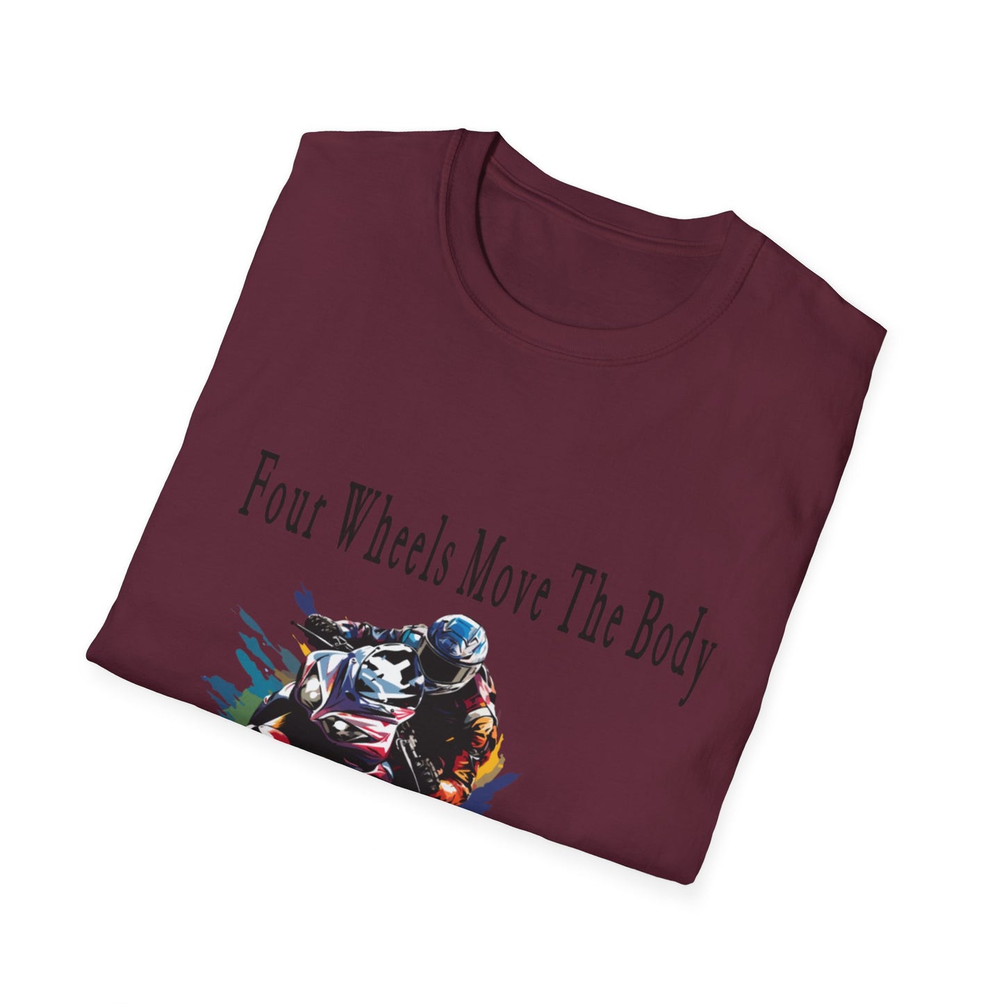 Motorcycle Riding Softstyle T-Shirt, Street bike inspired