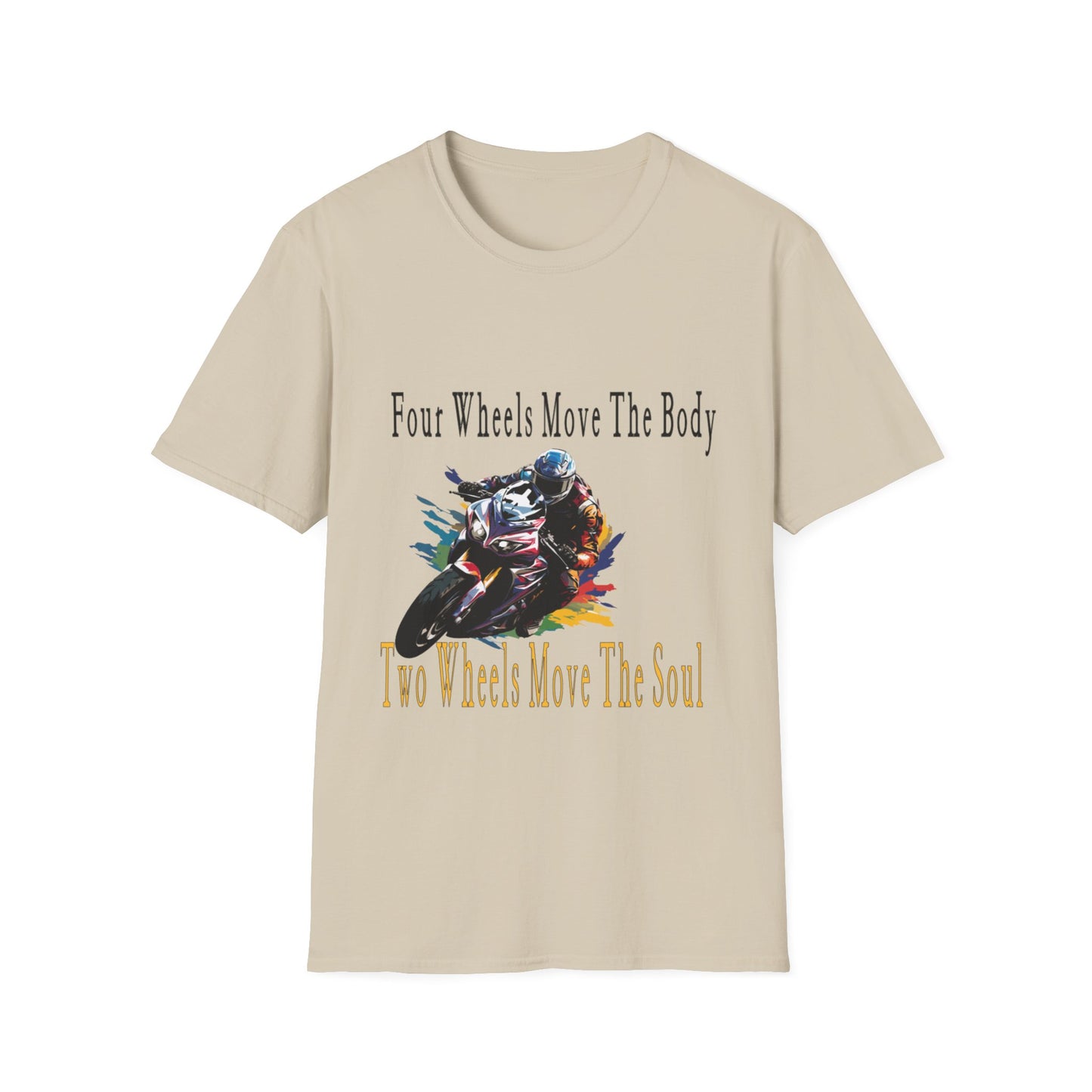 Motorcycle Riding Softstyle T-Shirt, Street bike inspired