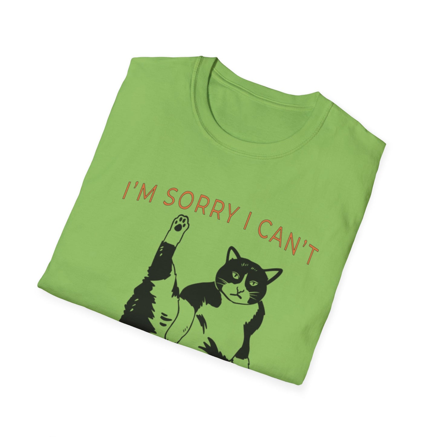Cat Tee, Plans t-shirt, cat being busy shirt