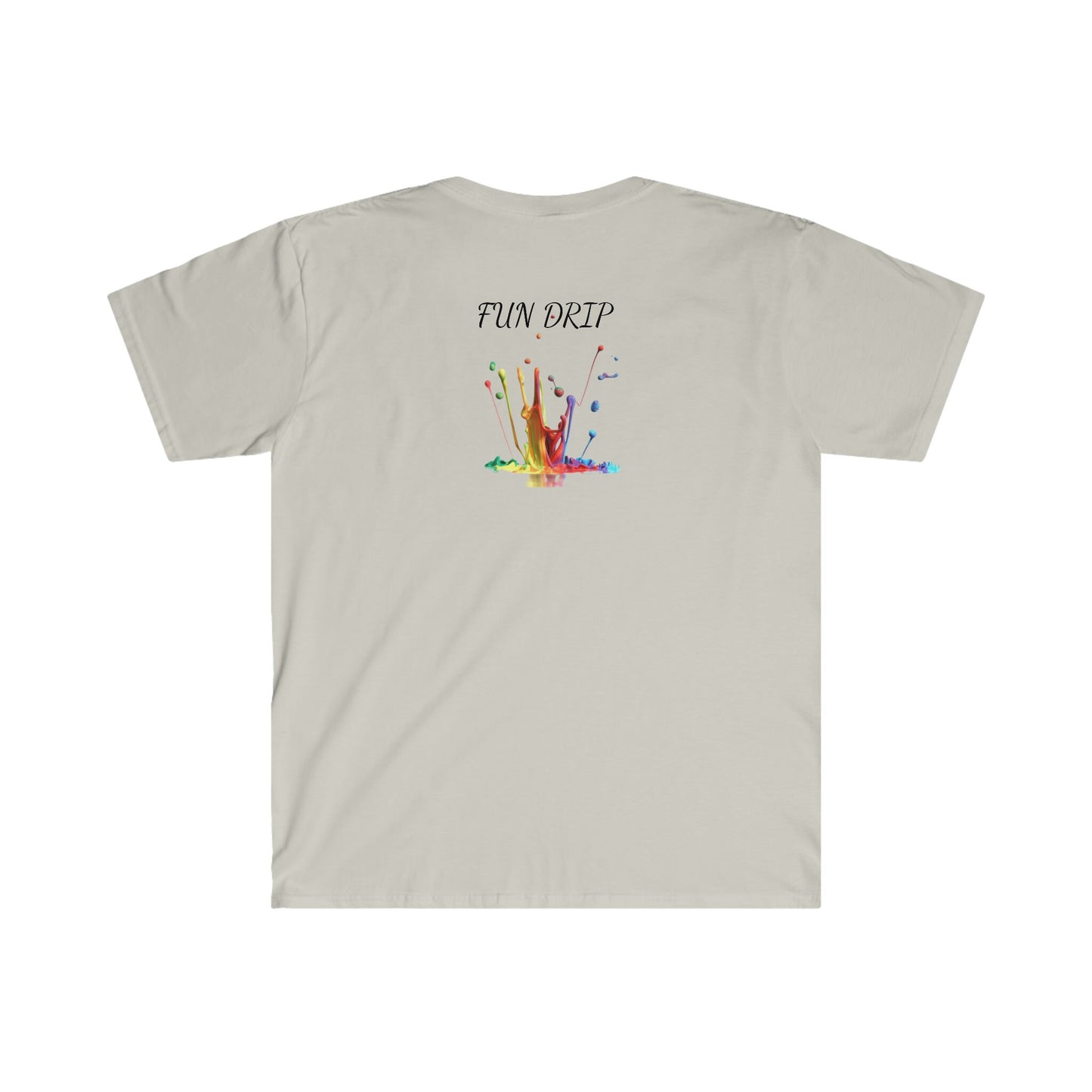 Unisex Softstyle T-Shirt, lips, weed, smoke