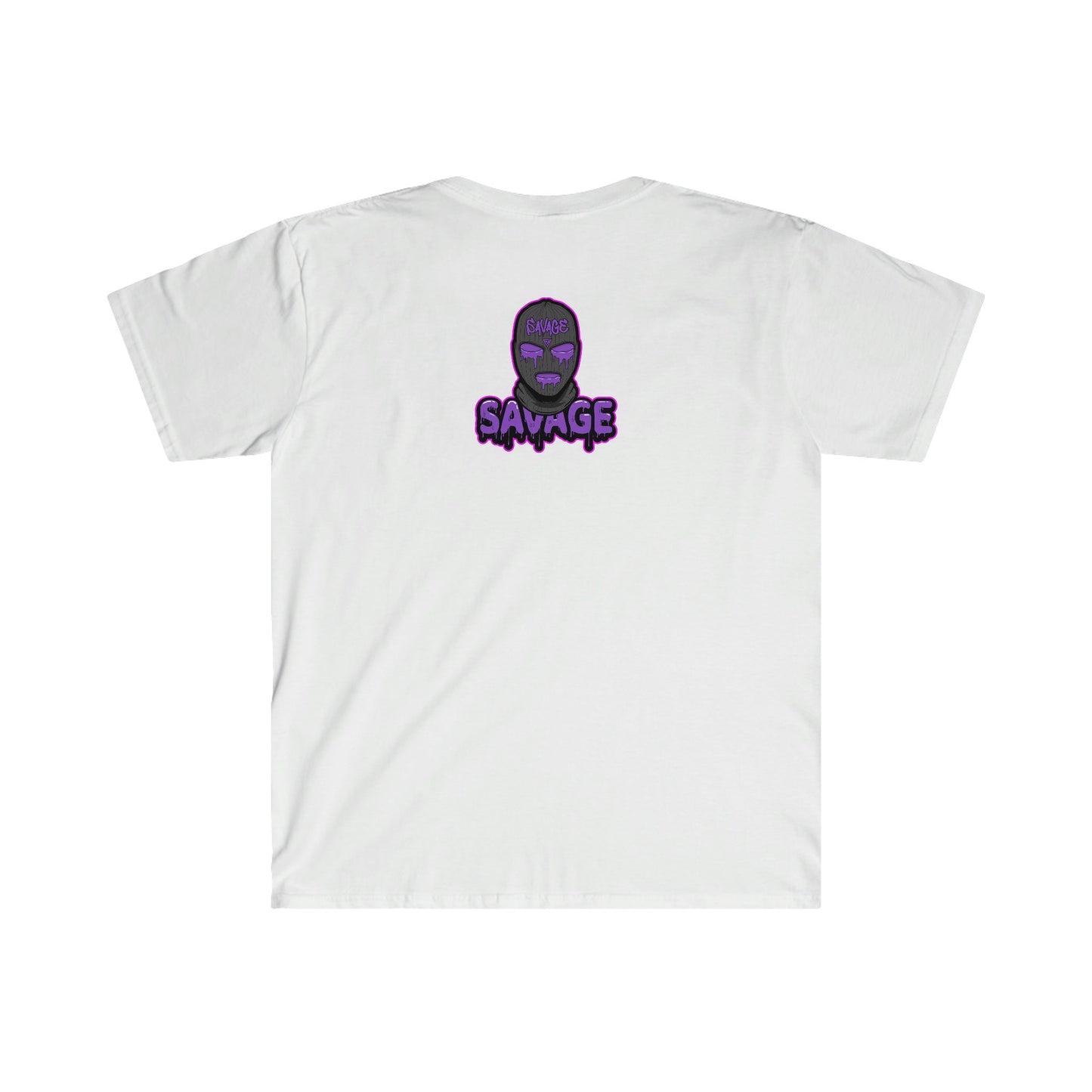 Unisex Softstyle T-Shirt, ski mask, savage, hustle, mask