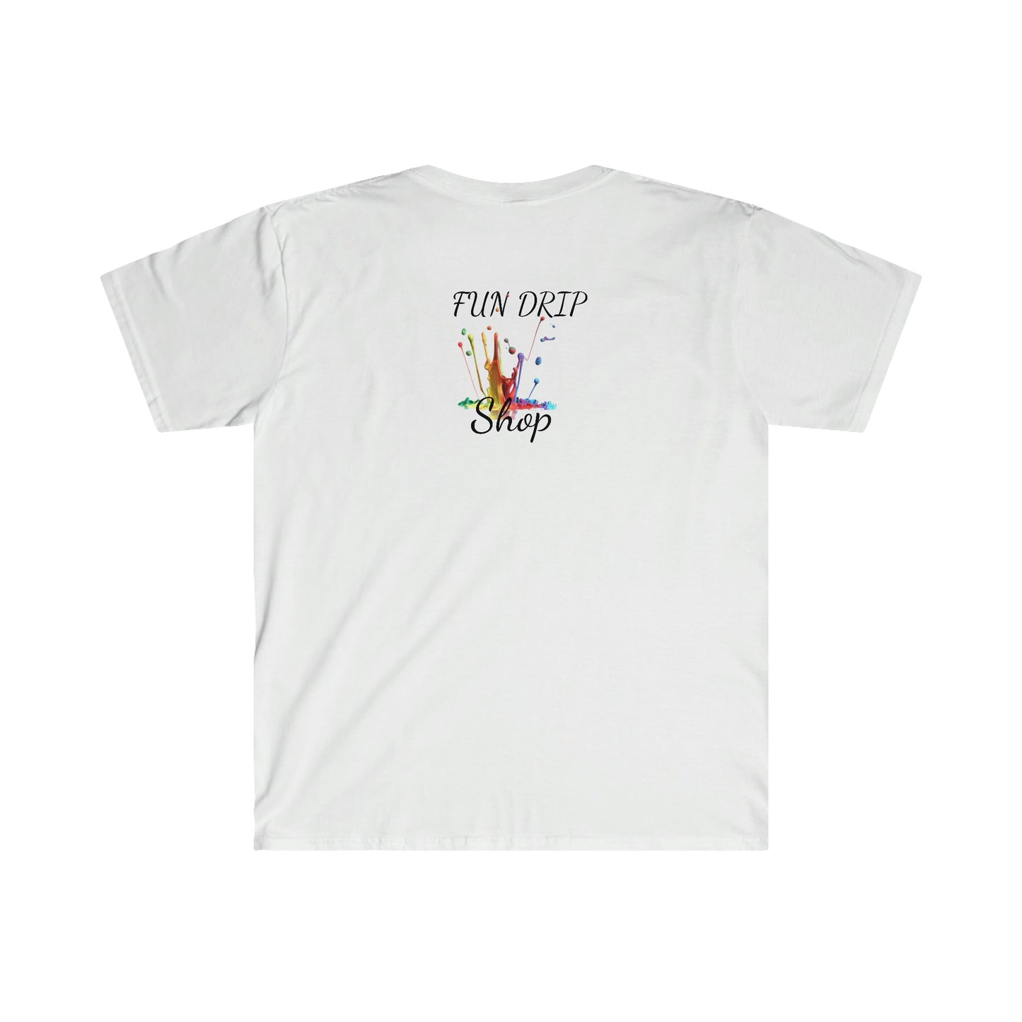 Unisex Softstyle T-Shirt, Pride, dripping heart, heart