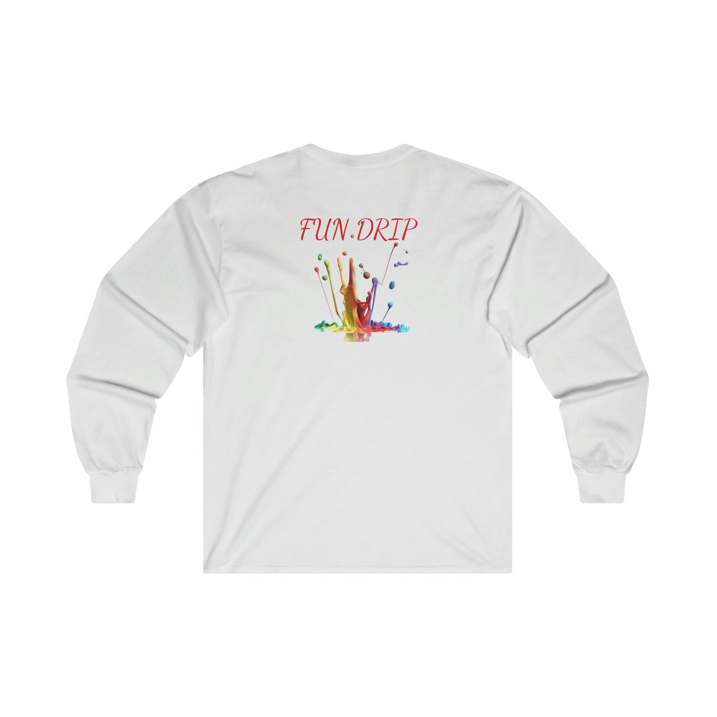 Ultra Cotton Long Sleeve Tee, Mona Lisa art