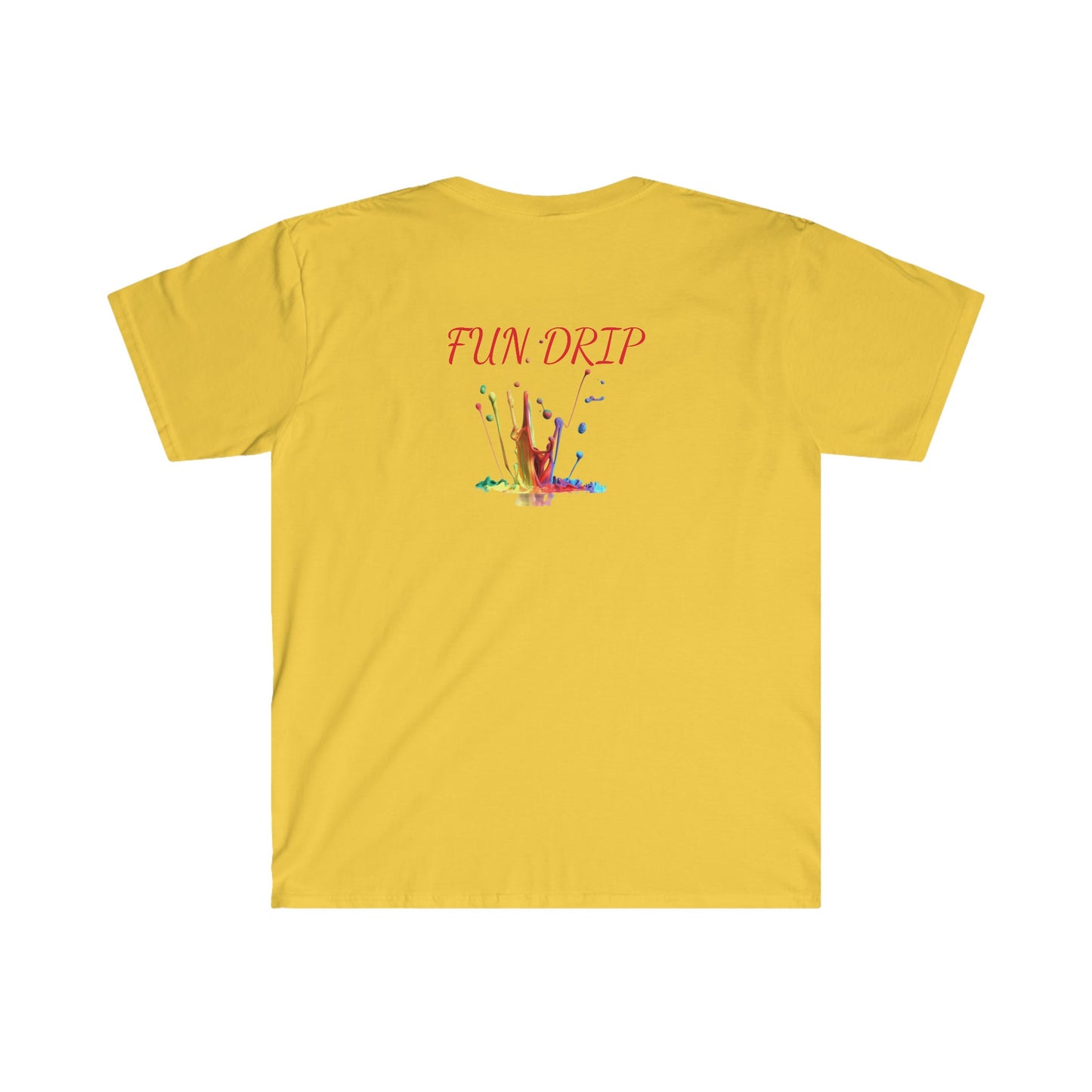 Unisex Softstyle T-Shirt, colorful tiger, watercolor animal, vibrant tiger