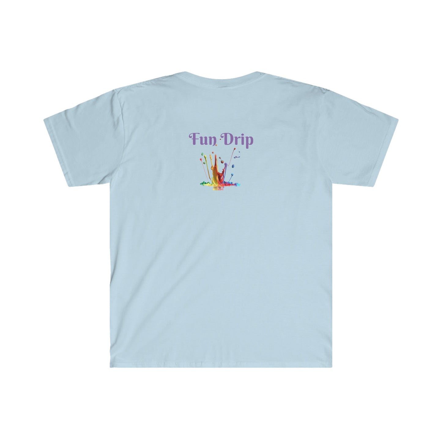 Unisex Softstyle T-Shirt, Raven, bleeding heart, dripping heart bloody heart, bird
